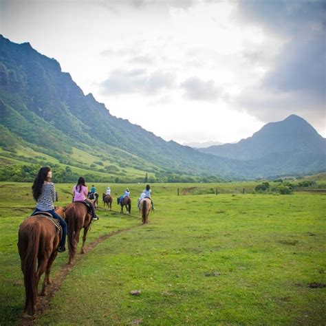 Kualoa Ranch at Oahu, Hawaii - Hawaii on a Map