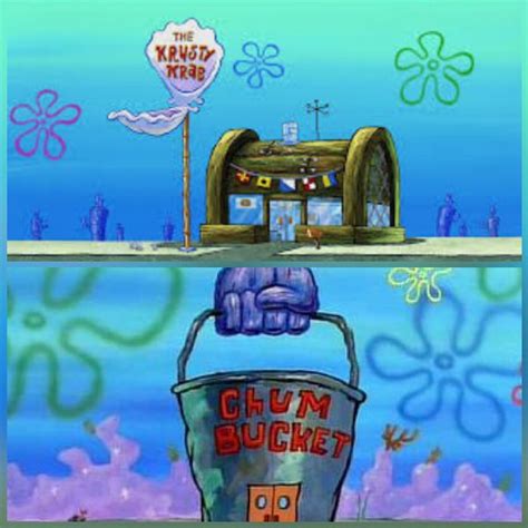 Krusty Krab Vs Chum Bucket Memes - Imgflip