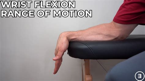 Wrist Flexion Range of Motion - YouTube