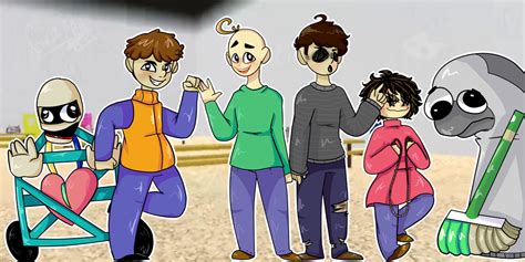 Baldi Basics Fan Made Characters