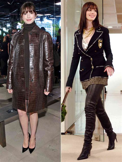 Anne Hathaway Says Her NYFW 'Devil Wears Prada Look' Was an 'Accident'