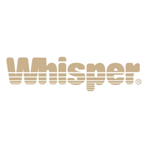 Whisper logo, Vector Logo of Whisper brand free download (eps, ai, png ...