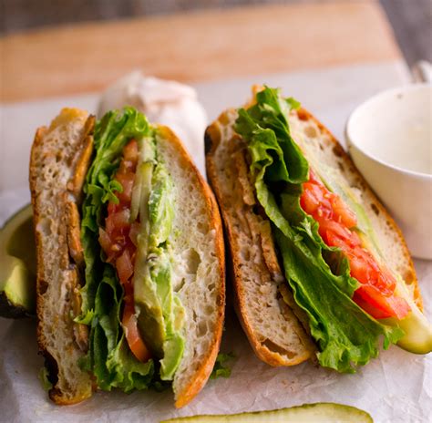 TTLA Sandwich (Whole Foods Copycat Spin) - Vegan Recipe