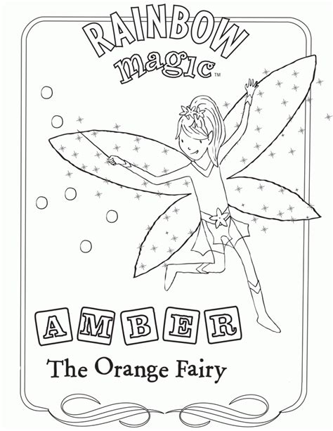 Rainbow Magic Coloring Pages - Coloring Home