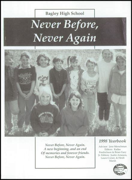 Explore 1998 Bagley High School Yearbook, Bagley MN - Classmates