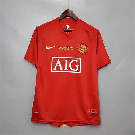 Manchester United 2007-2008 Home Kit – The Football Heritage