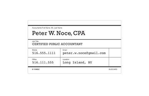 CPA BUSINESS CARD on Behance