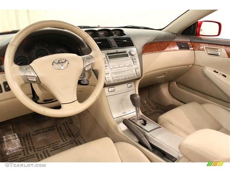 Ivory Interior 2008 Toyota Solara SLE V6 Convertible Photo #63062458 ...