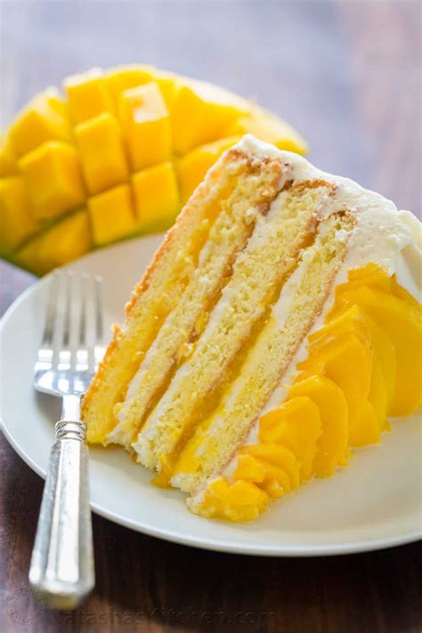 Mango Cake Recipe (VIDEO) - NatashasKitchen.com