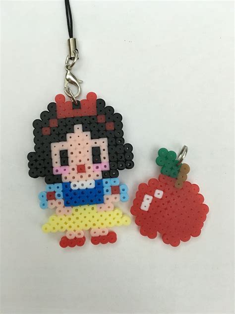 Hama beads disney princess snow white … | Hama beads disney, Perler ...