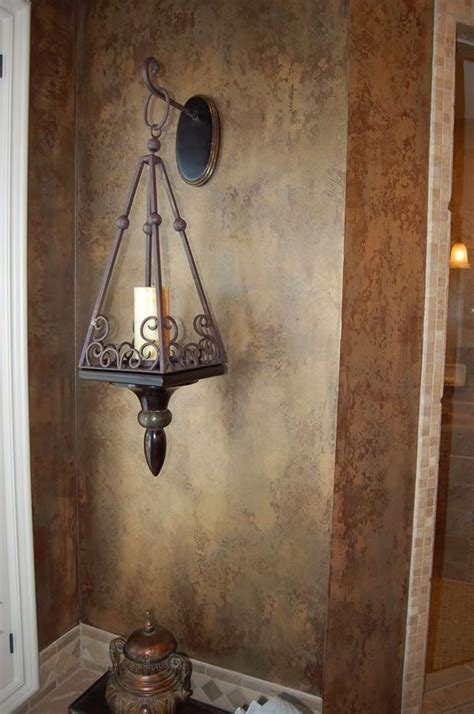 Decorating With Faux Finishes And Old World Textures | Faux walls, Wall ...