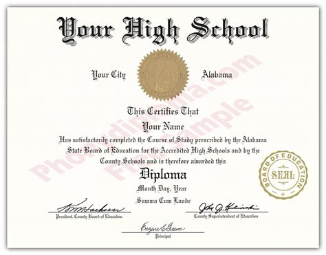 Buy Fake High School Diplomas, Degrees and Transcripts at $79 ...