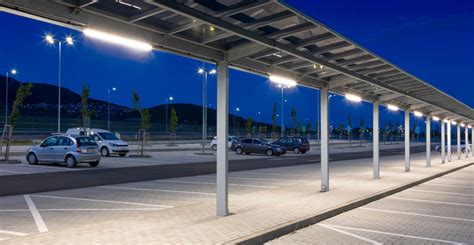 Why LED parking lot lighting is better at Batteries Plus