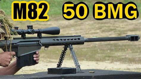 Barrett M82 Shooting (.50 Cal) w/Slow Motion - YouTube