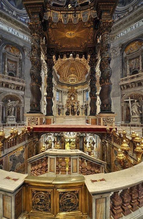 Saint Peter's tomb in St. Peter's Basilica, Rome, Italy | Rome, Vatican ...