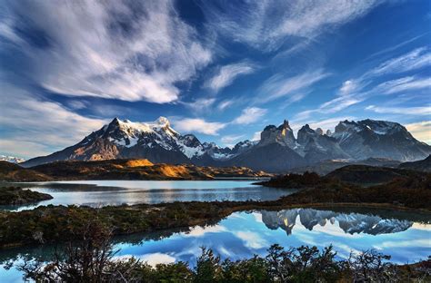 Cool blue arctic mountain ranges of Torres del Paine, Chile – Unusual ...