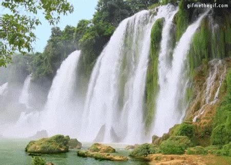 Waterfall Lake GIFs - Find & Share on GIPHY