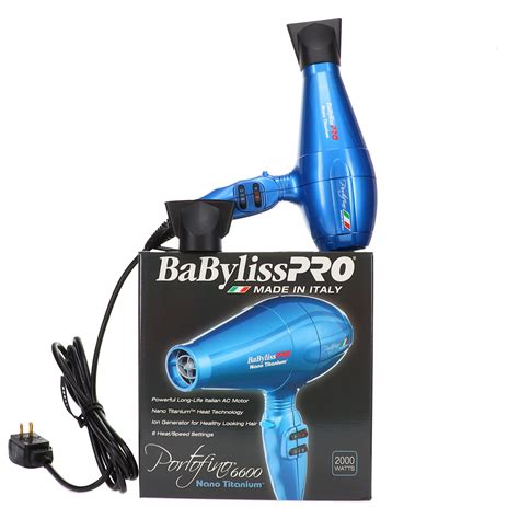 BaByliss PRO Nano Titanium Portofino Dryer Blue | LaLa Daisy