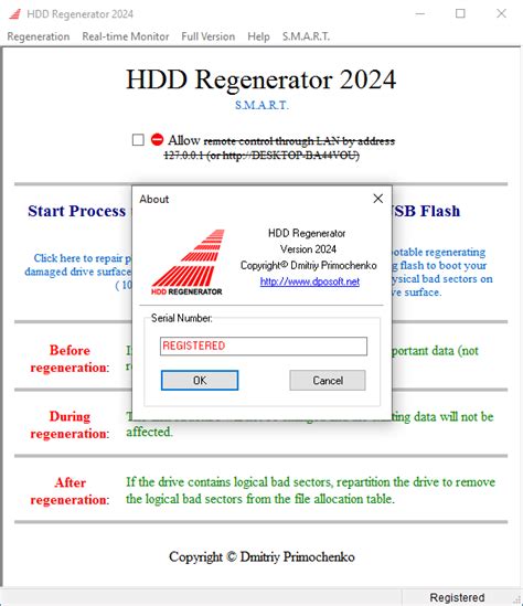 Cara Install HDD Regenerator 2024 v20.24.0.0 - Berbagi Tutorial