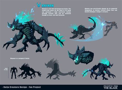 ArtStation - Rhynon - Pacific Rim Kaiju Design, Guillermo de Abajo ...