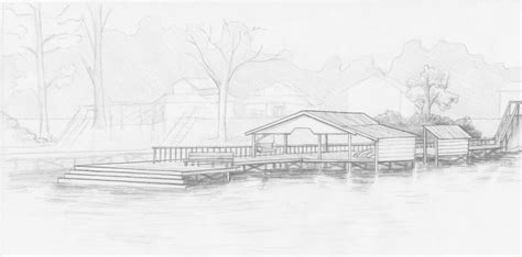 Pier Sketch at PaintingValley.com | Explore collection of Pier Sketch