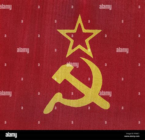 HAMMER AND SICKLE. /nThe hammer and sickle emblem of the National Flag ...