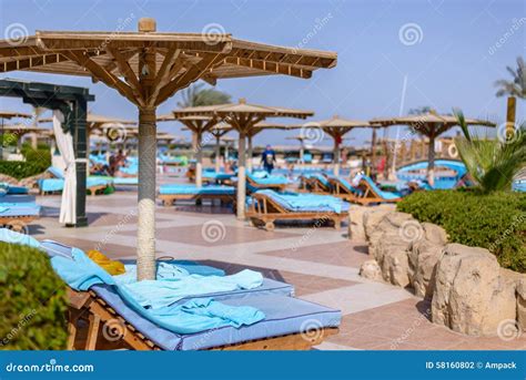 Sharm El Sheikh,Egypt,28 July 2015:Swimming Pool at a Tropical Resort ...