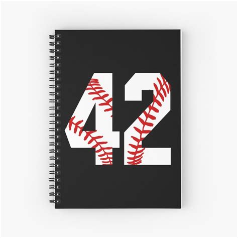 Number Forty-Two #42 Baseball Jersey Number 42 Ball Laces by ...