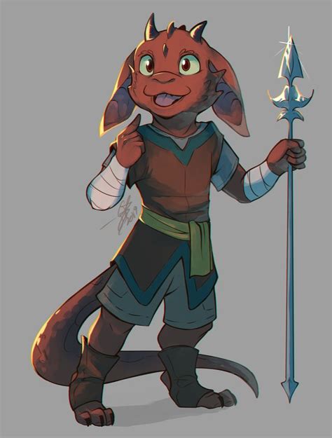 [OC] Mishon the Kobold, Commission For u/Kriten85 : characterdrawing ...