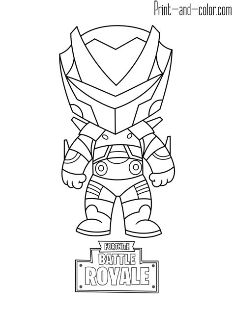 Fortnite coloring pages | Print and Color.com