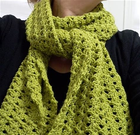 CROCHET SHELL STITCH SCARF VIDEO – Only New Crochet Patterns