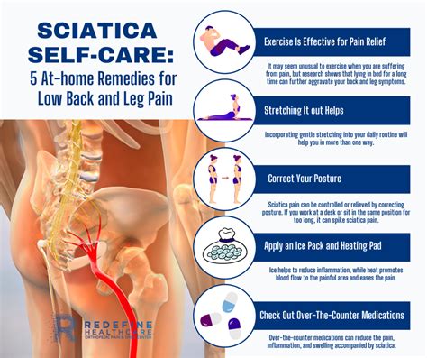 Sciatica Self-care: 5 At-home Remedies for Low Back and Leg Pain - NJ's ...