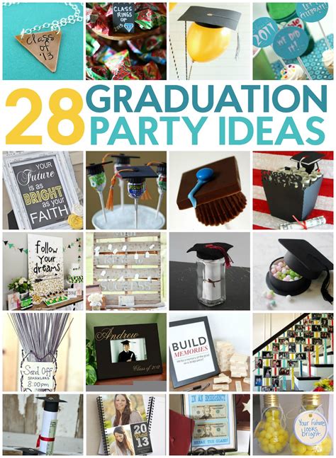 28 Fun Graduation Party Ideas - A Little Craft In Your DayA Little ...