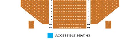 Citi Emerson Colonial Theatre Seat Map