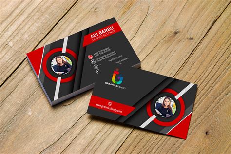 Business Card Template In Photoshop