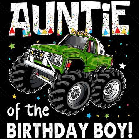 Auntie Of The Birthday Boy Svg, Birthday Svg, Auntie Svg, Bi - Inspire ...