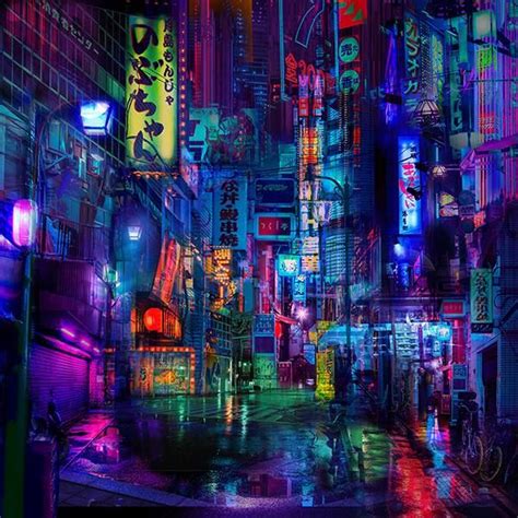 Neo Tokyo Tapestry | Neo tokyo, Tokyo city, Tokyo night