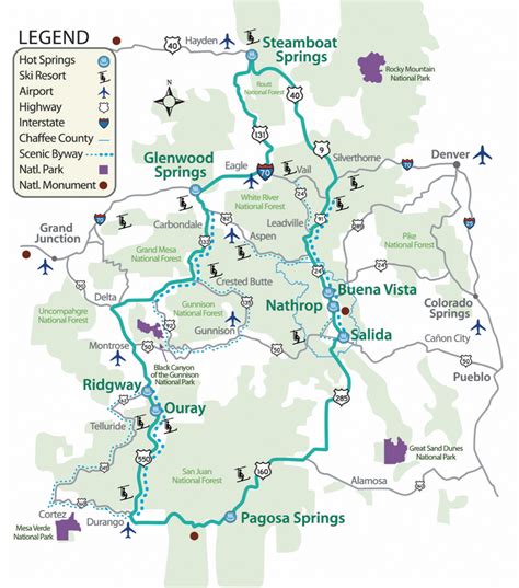 Hot Springs Near Colorado Springs Map – Get Map Update