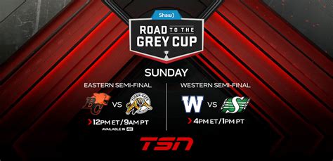 CFL ON TSN Delivers Every Snap of the CFL PLAYOFFS, Beginning with the ...