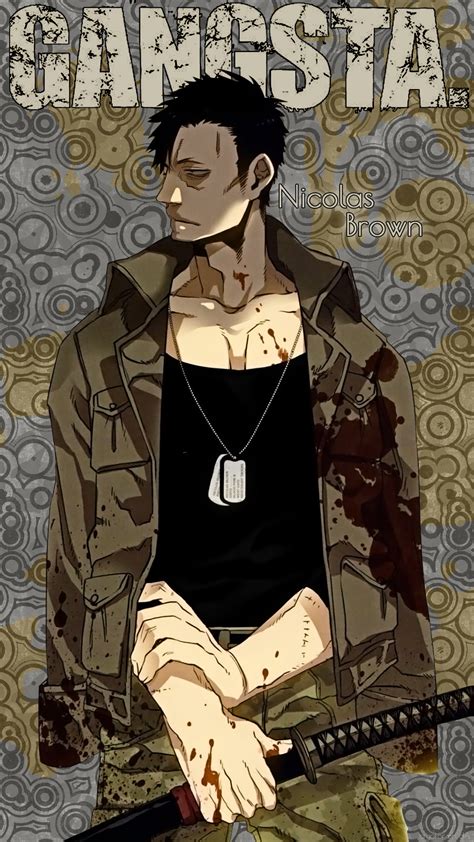 [Gangsta] Nicolas Brown iPhone 6s PLUS Wallpaper~ by Cryokor on DeviantArt