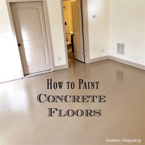 Indoor Concrete Floor Paint Colors – Flooring Ideas