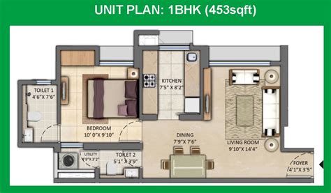 Lodha Amara Floor Plan - floorplans.click