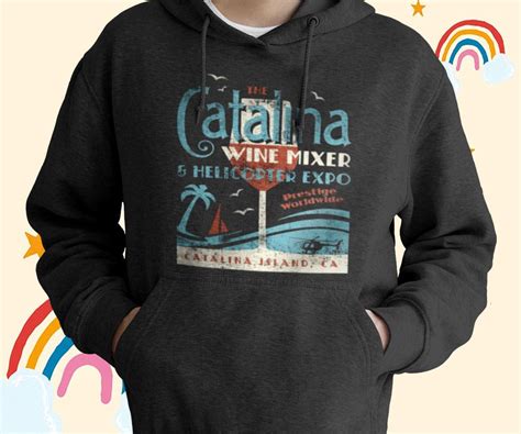 The Catalina Wine Mixer & Helicopter Expo T-Shirt, Hoodie, Sweatshirt ...