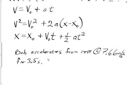 Kinematics Equations Calculator Physics