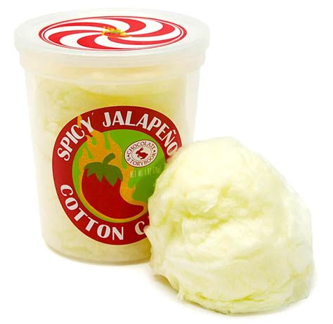 Chocolate Storybook Cotton Candy - Jalapeno: 1-Ounce Tub | Candy Warehouse