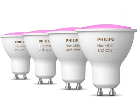 Philips Hue Uitbreidingspakket - White and Color Ambiance - GU10 - 4 ...