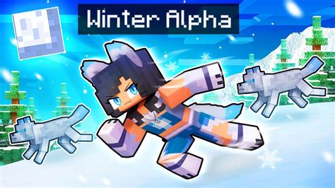 Aphmau is the WINTER ALPHA Werewolf In Minecraft! - Minecraft videos