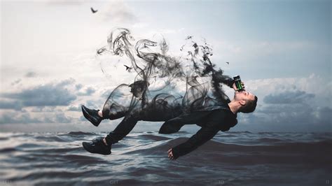 Floating Man with Smoke Effect - Video - Tutorials - Fribly