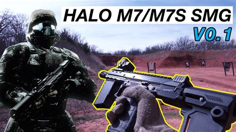 Halo M7S SMG build V0.1 - YouTube