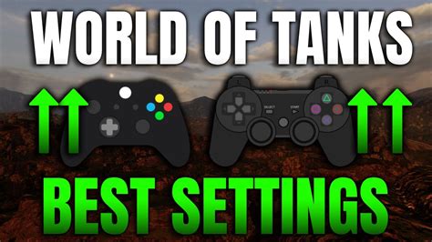 SETTINGS YOU MUST USE!!! WORLD OF TANKS CONSOLE - Wot Console - YouTube